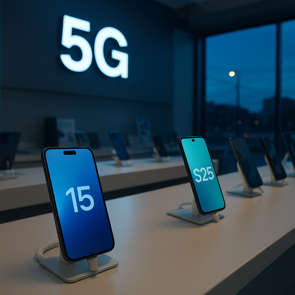 Odido lists 5G phones, including iPhone 15 family and Samsung Galaxy S-series