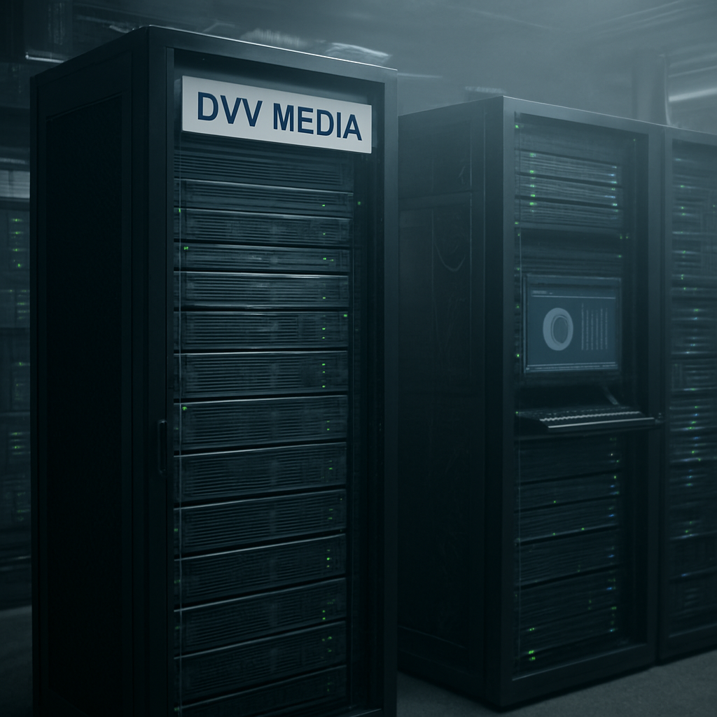DVV Media privacy notice details data processing and Google cookie use