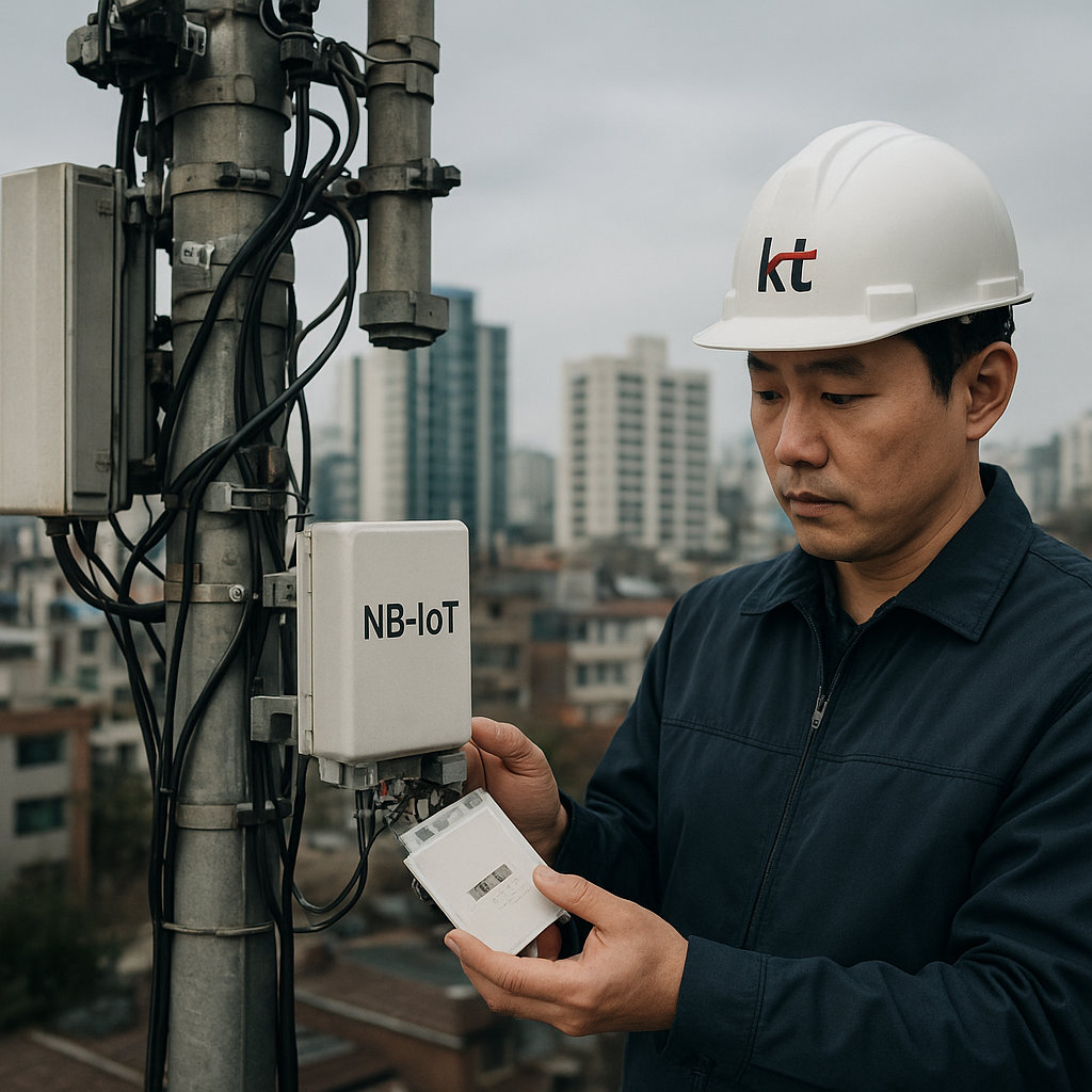 KT invests $130M in national NB-IoT network build for IoT & M2M
