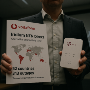 Vodafone recense 313 coupures de réseau dans 52 pays