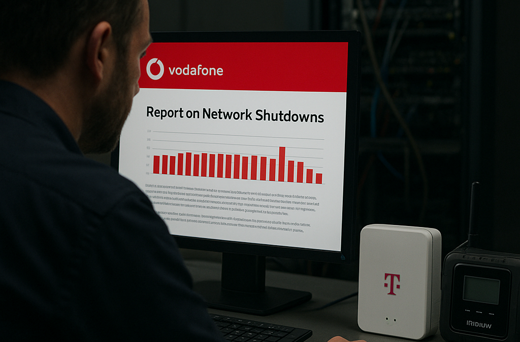 Vodafone zählt 313 Netzabschaltungen in 52 Ländern