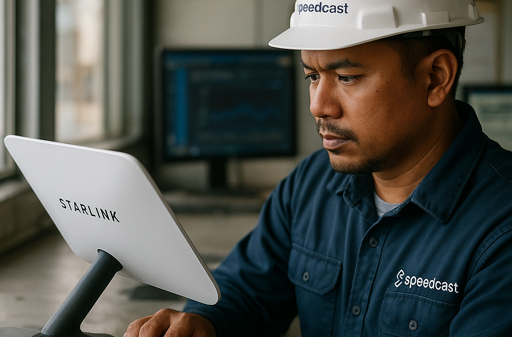Speedcast signe un déploiement Starlink APAC