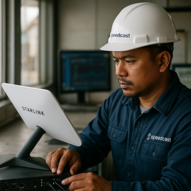 Thumbnail for Speedcast signs multi-year Starlink deployment for APAC oil and gas operator